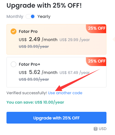 how to use fotor coupon